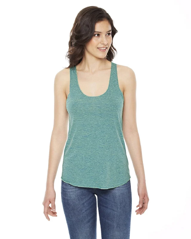 American Apparel Ladies Triblend Racerback Tank | Tri Lemon