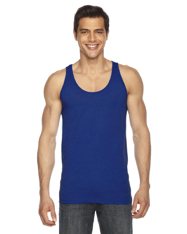 American Apparel Unisex Poly-Cotton Tank | Lapis