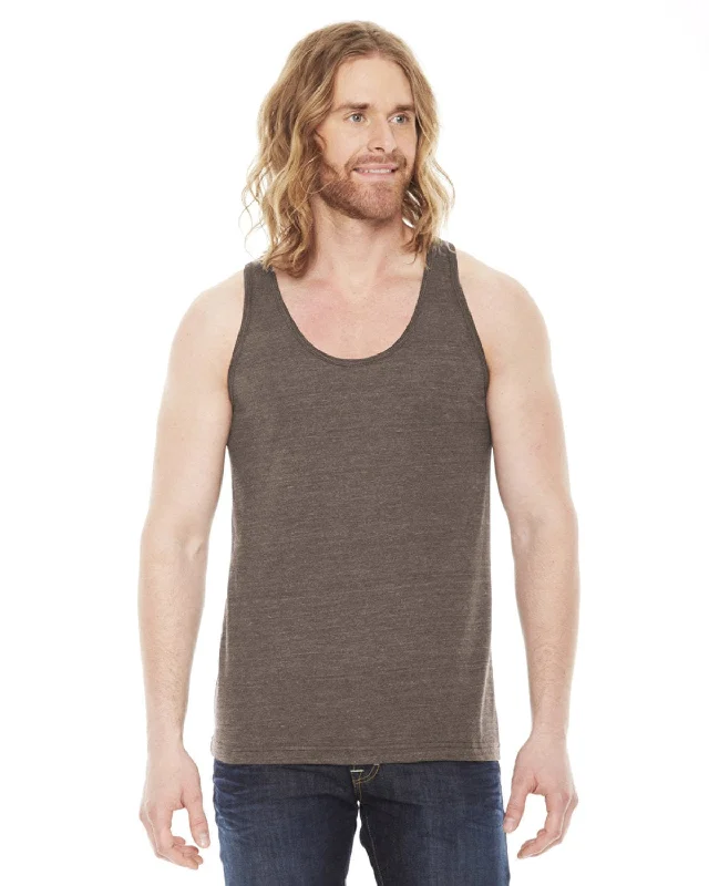 American Apparel Unisex Triblend Tank | Tri Coffee