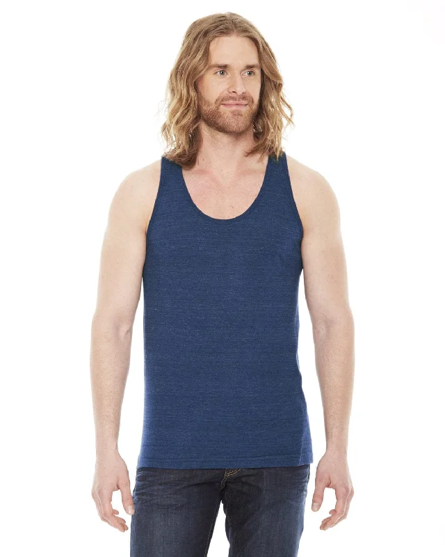 American Apparel Unisex Triblend Tank | Tri Indigo