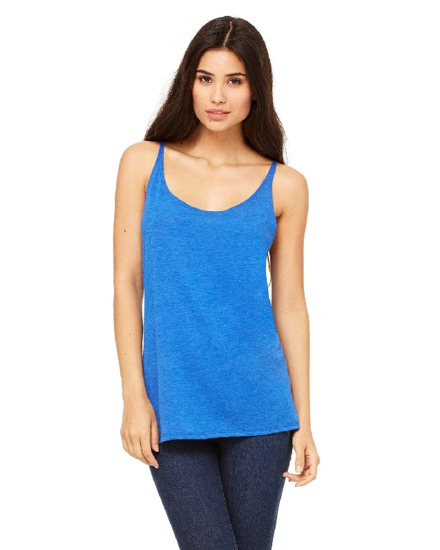 Bella+Canvas Ladies Slouchy Tank | Tr Royal Tribld