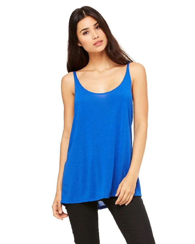 Bella+Canvas Ladies Slouchy Tank | True Royal