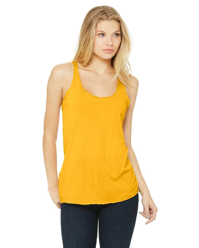 Bella+Canvas Ladies Triblend Racerback Tank | Yllw Gld Trblnd