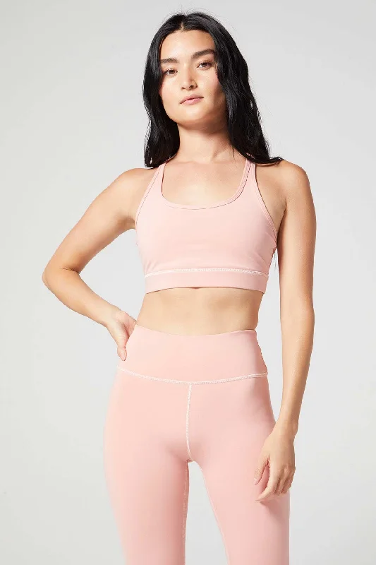 Strappy Bra Rose Blush