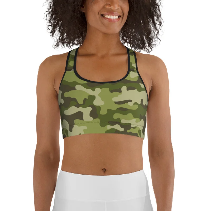 Classic Camo Sports Bra