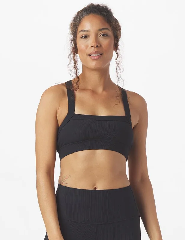 Directional Bra: Black