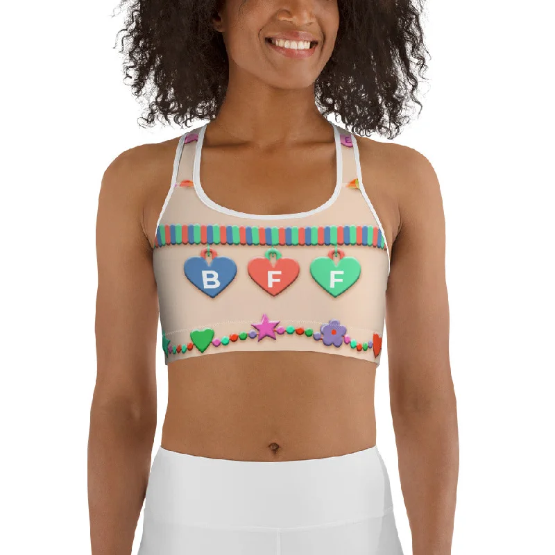 Friendship Bracelet Sports Bra