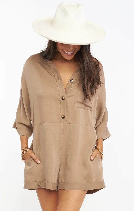 Horton Romper ~ Khaki