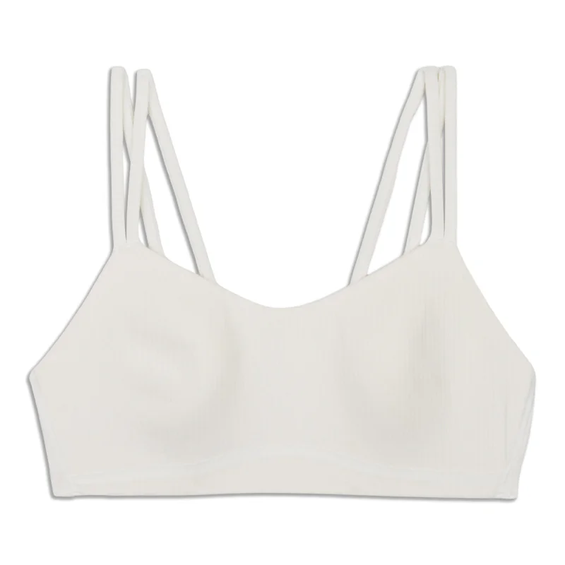 Like A Cloud Ribbed Bra - Resale