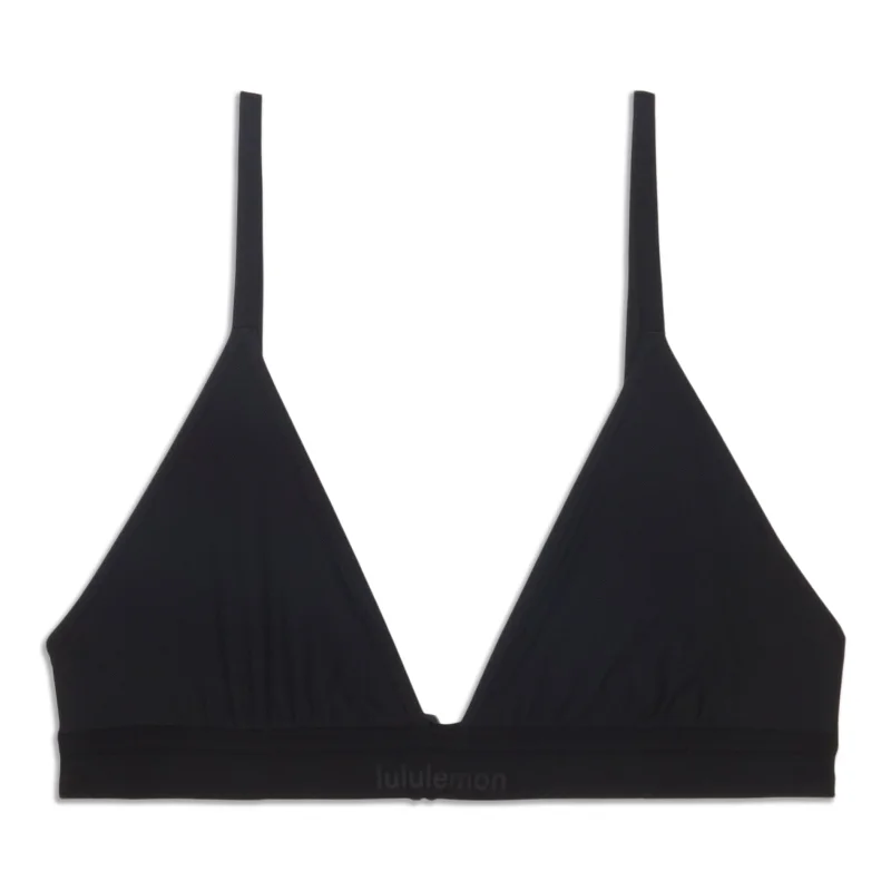 Nulu Mesh Logo Triangle Bralette - Resale