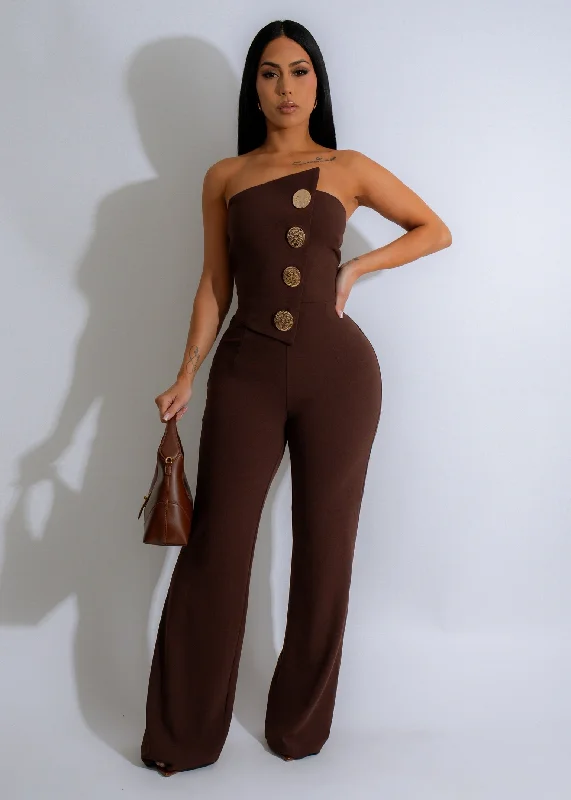 Regal Ascent Jumpsuit Brown