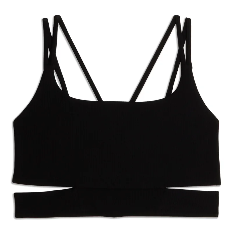 Ribbed Nulu Strappy Yoga Bra - Resale