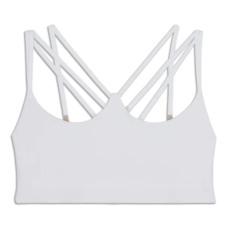 Ribbed Strappy Yoga Bra - Resale