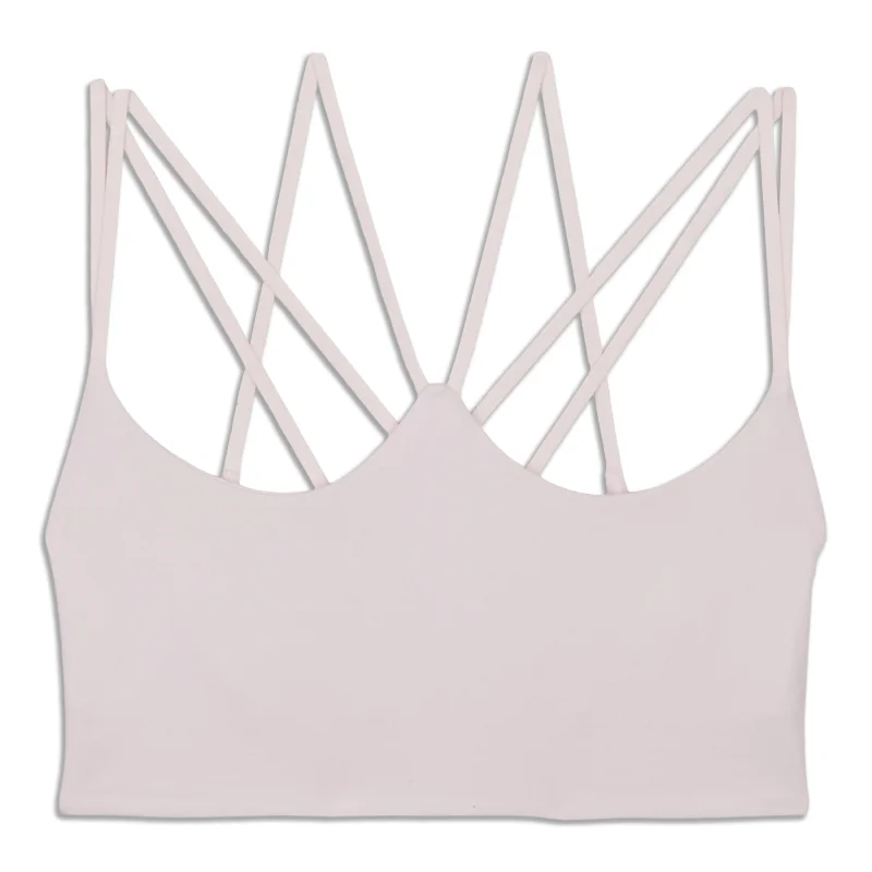 Ribbed Strappy Yoga Bra - Resale