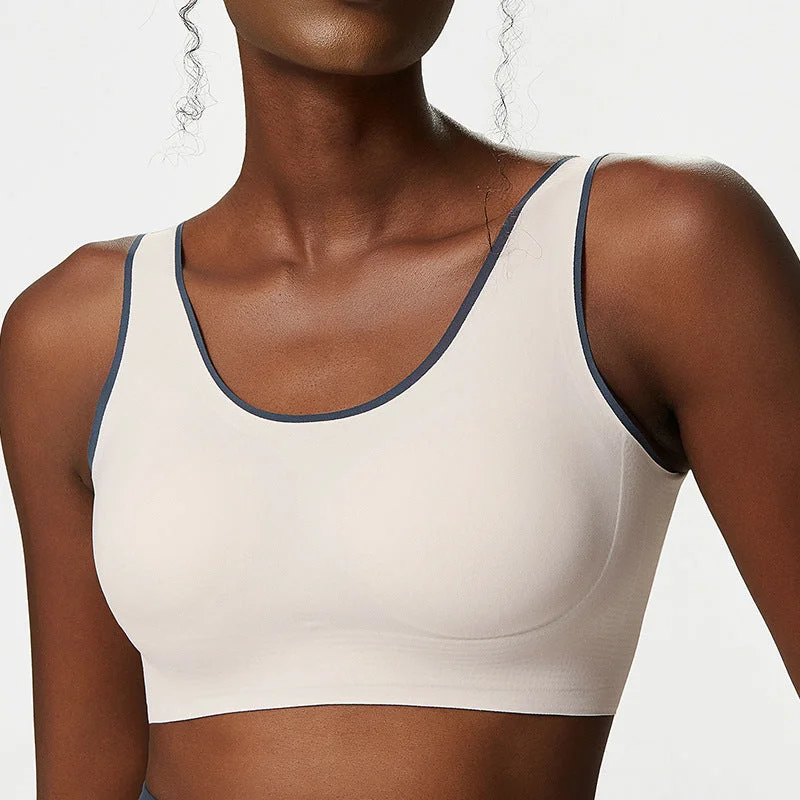 Soft Back Clasp Sports Bra