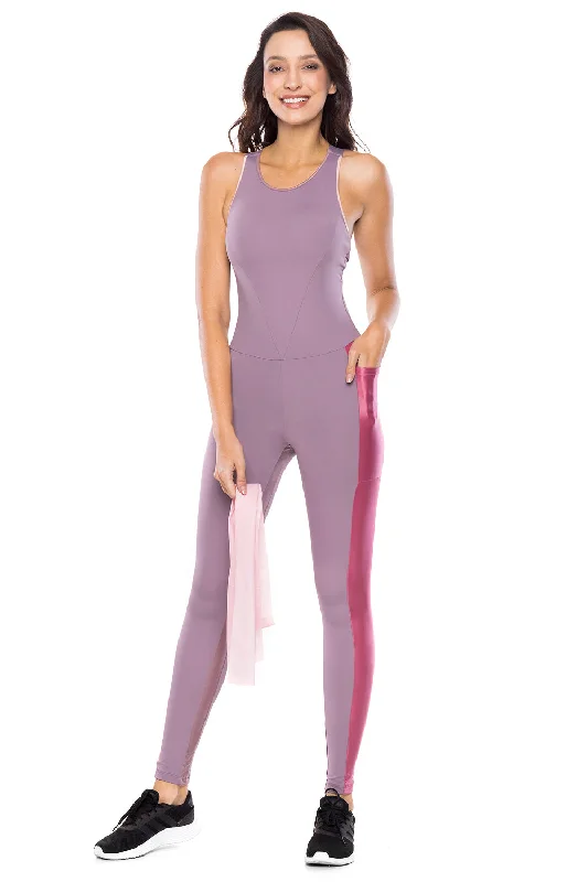 Sport Dry Jumpsuit - Dark Lilac