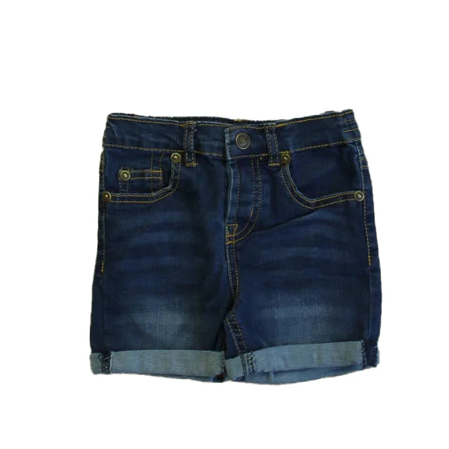 7 for all Mankind Girls Blue Jean Shorts