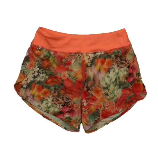 Athleta Girl Girls Coral Floral Athletic Shorts