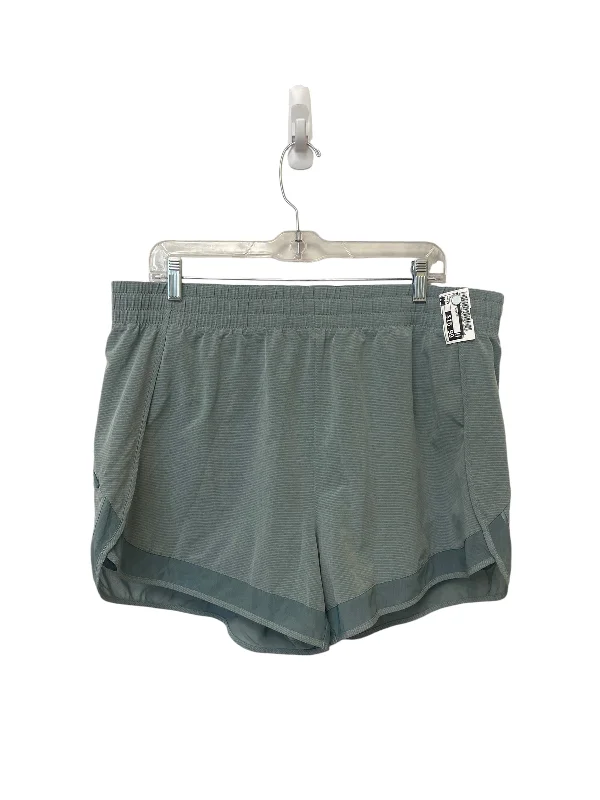 Athletic Shorts By Athleta In Green, Size: 1x