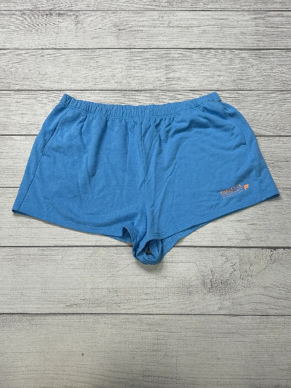 Athletic Shorts By Fabletics In Blue, Size: 3x