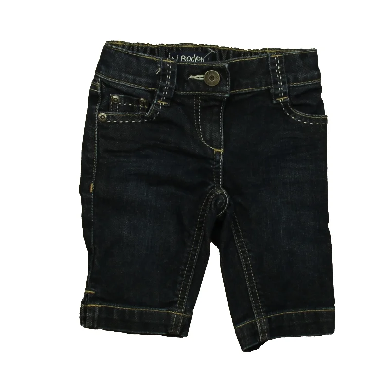 Boden Girls Blue Jean Shorts