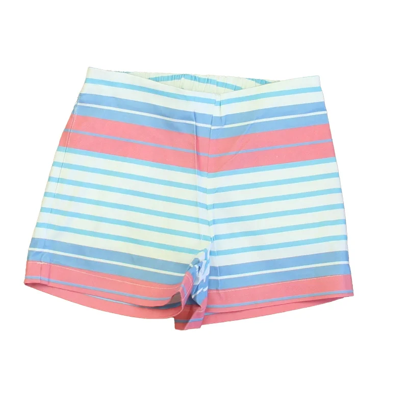 Classic Prep Girls Picnic Multi Stripe Shorts Size: 6-14 Years