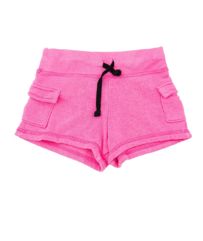 Girls' Cargo Shorts In Pink