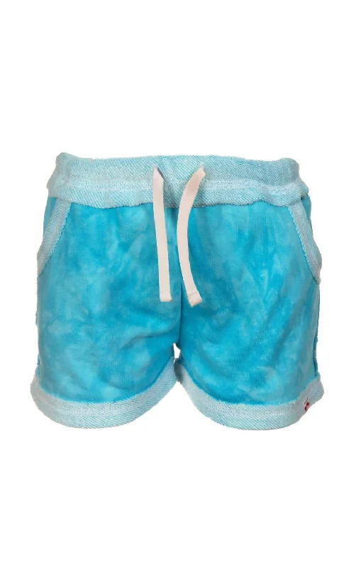 Girls Majorca Short In Blue Beach