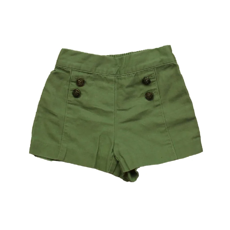 Janie and Jack Girls Green Shorts