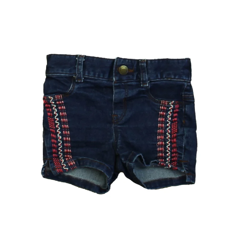 Lucky Brand Girls Blue Multi Jean Shorts