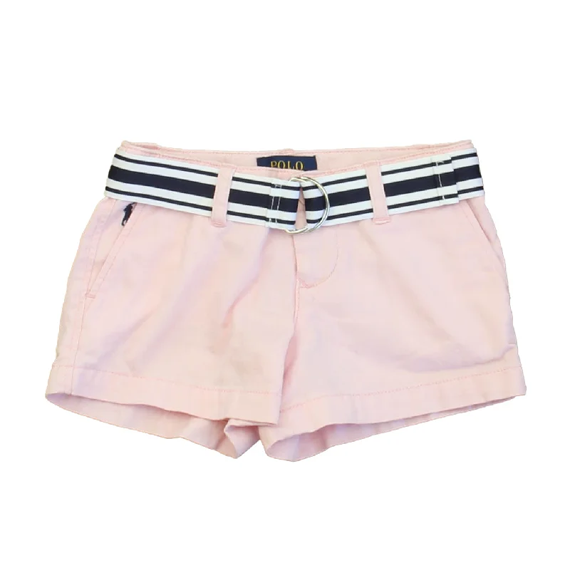 Ralph Lauren Girls Pink Shorts