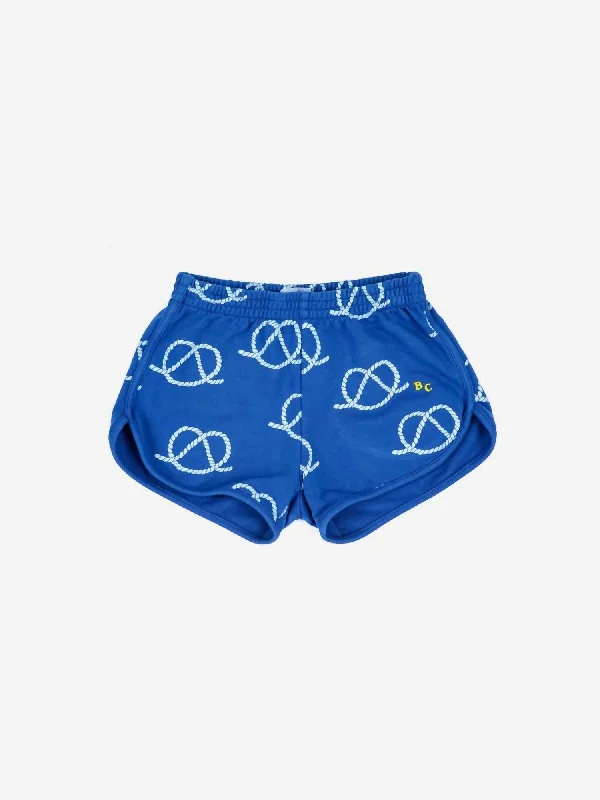 Sail Rope Allover Shorts In Blue