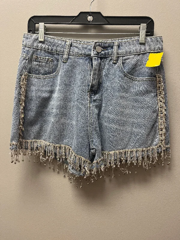 Shorts By Clothes Mentor In Blue Denim, Size: 12