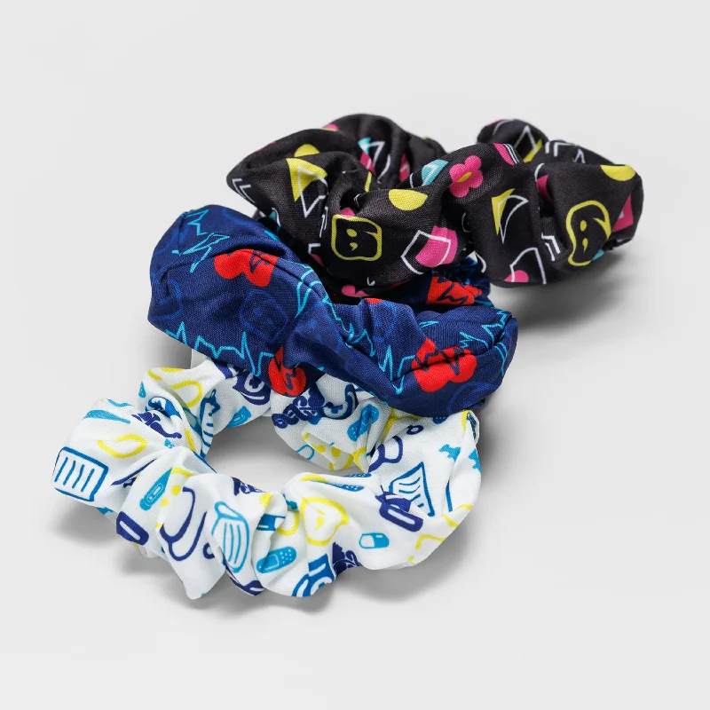 3-Pack Scrunchies