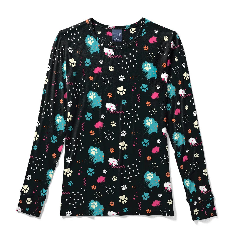 Zoe+Chloe Silky Print Tee - Pawp Star